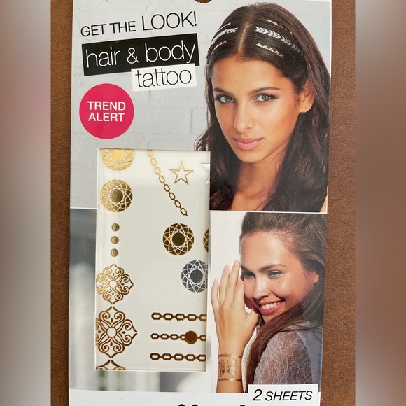 Scünci NWT Hair and Body Tattoos. Boho chic trend alert - Picture 2 of 4
